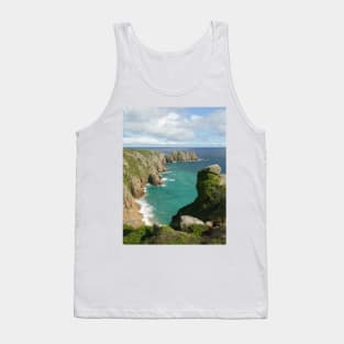 Logan Rock, Porthcurno, Cornwall Tank Top